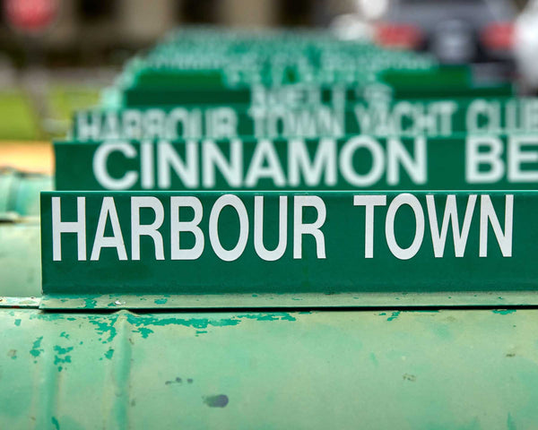 Harbour Town Mailbox Sign