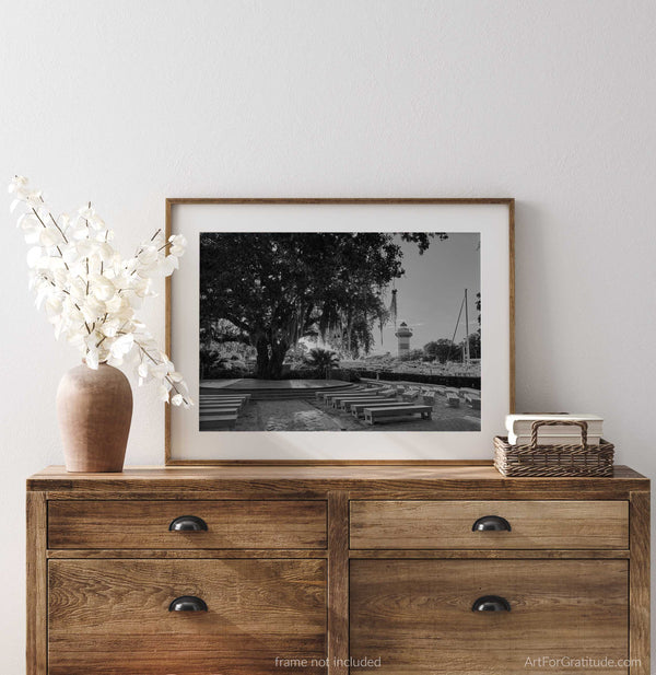 Liberty Oak at Sunset in Harbour Town