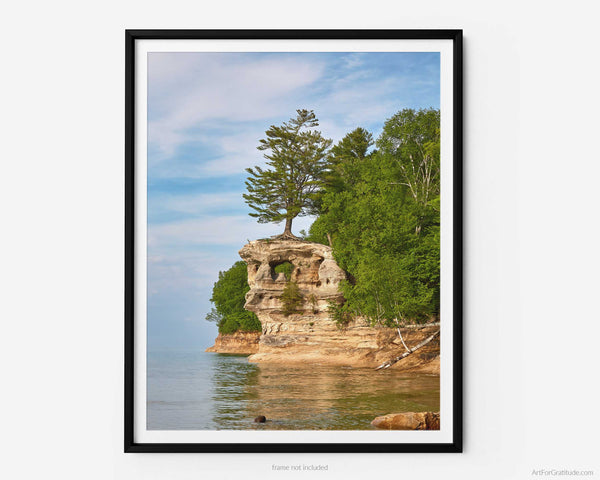 Chapel Rock, Pictured Rocks Michigan Fine Art Photography Print