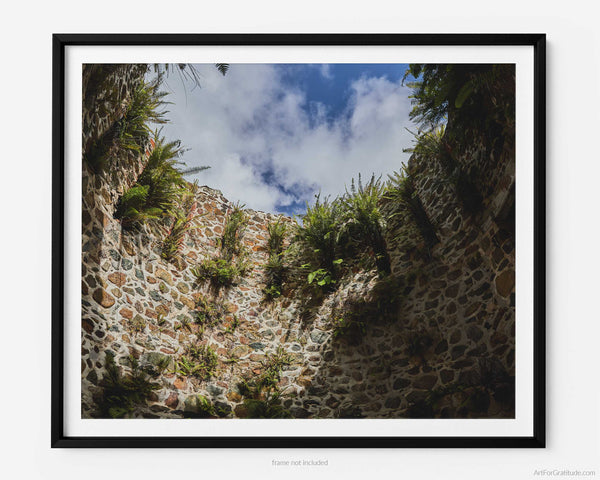 Sugar Mill Plantation Ruins, St. John USVI Fine Art Photography Print