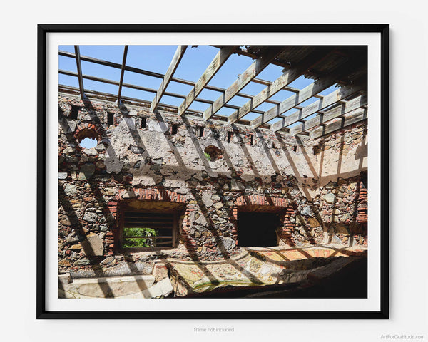 Sugar Mill Plantation Ruins Off Reef Bay Trail, St. John USVI Fine Art Photography Print