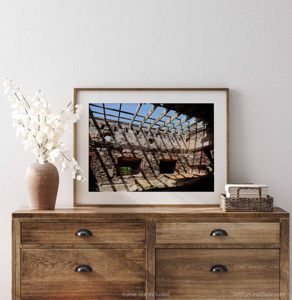 Sugar Mill Plantation Ruins Off Reef Bay Trail, St. John USVI Fine Art Photography Print