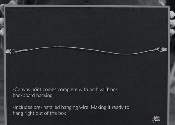 (Black And White) Custom Canvas Print Any Photograph In Shop, on 1.5 inch Gallery Wrapped Canvas, Variety Of Sizes Available