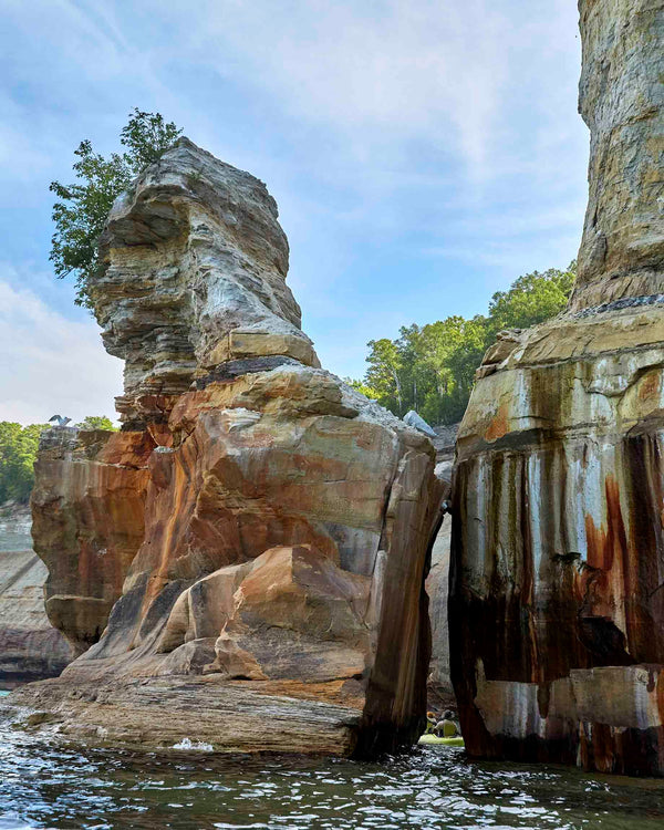Kissing Rock, Pictured Rocks Michigan Fine Art Photography Print