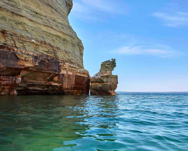 Kissing Rock, Pictured Rocks Michigan Fine Art Photography Print