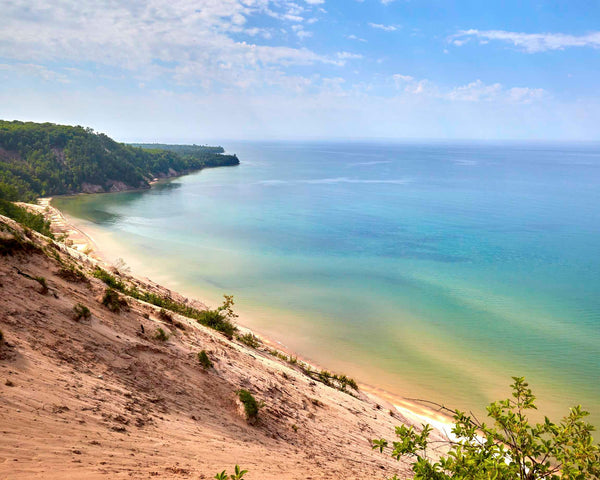 Log Slide Overlook, Pictured Rocks Michigan Fine Art Photography Print