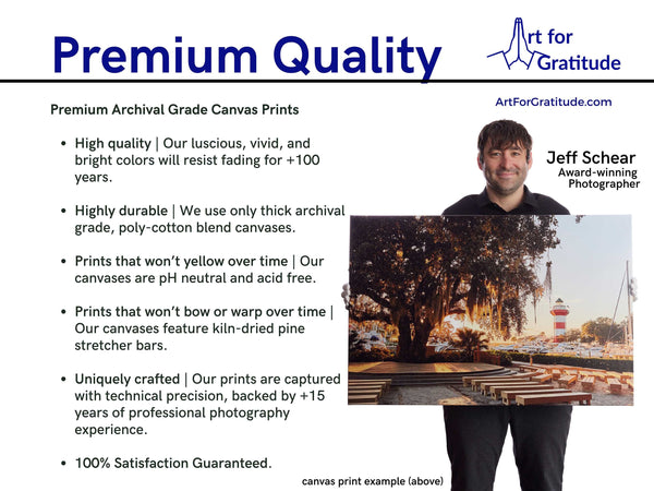 Schoolhouse Beach, Door County Wisconsin Fine Art Canvas Print