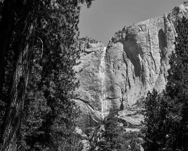 Yosemite Falls, Yosemite Black And White Fine Art Photography Print