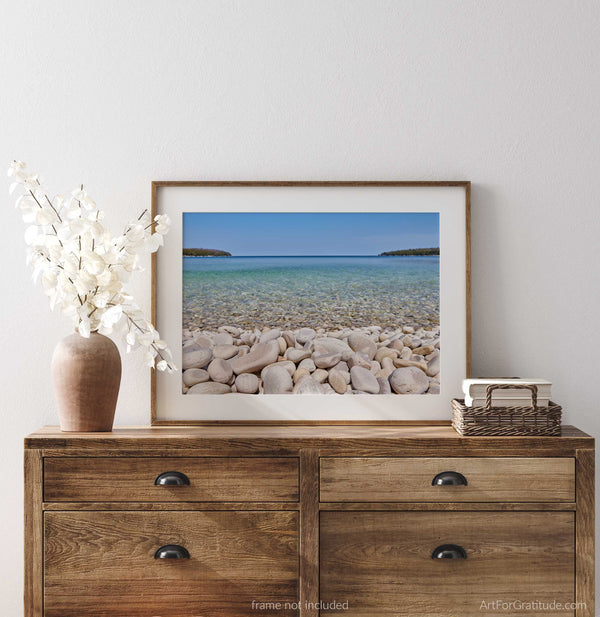 Schoolhouse Beach, Door County Wisconsin Fine Art Photography Print