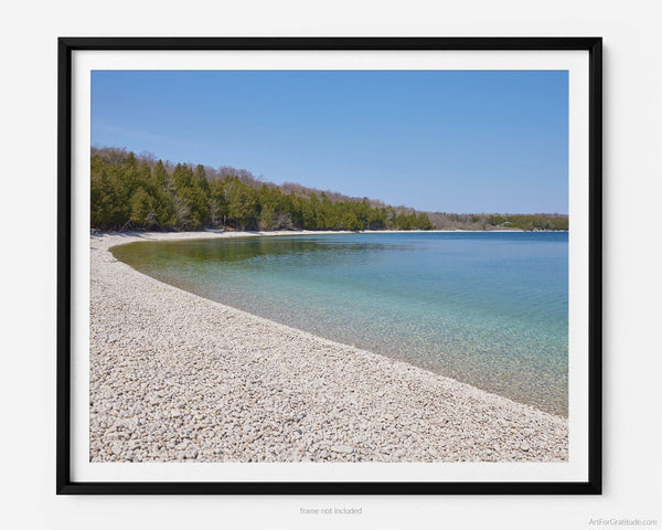 Schoolhouse Beach, Door County Wisconsin Fine Art Photography Print