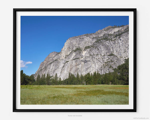 El Capitan Over Cook's Meadow, Yosemite Fine Art Photography Print