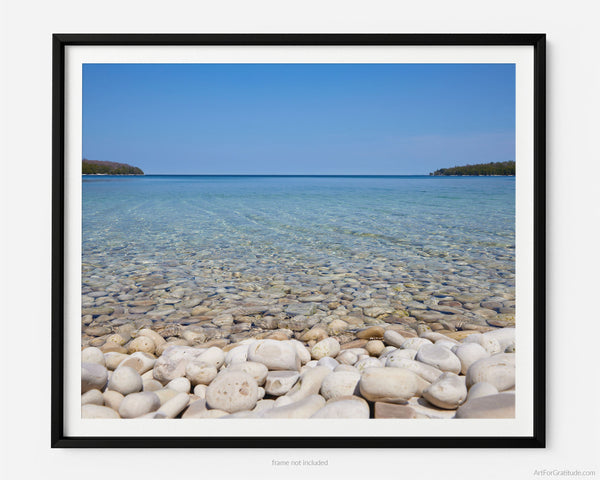 Schoolhouse Beach, Door County Wisconsin Fine Art Photography Print
