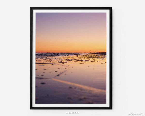 Calm Ocean Sunset at Palmetto Dunes