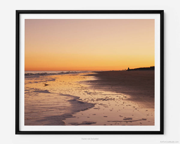 Calm Ocean Sunset at Palmetto Dunes