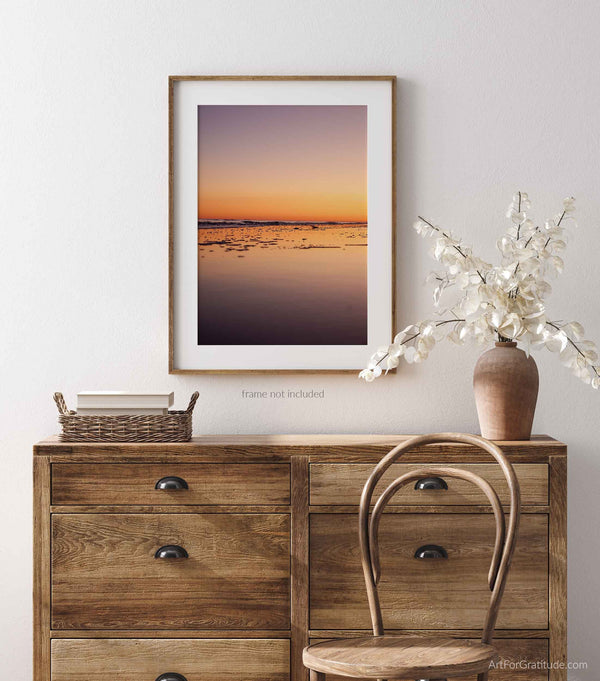 Calm Ocean Sunset at Palmetto Dunes