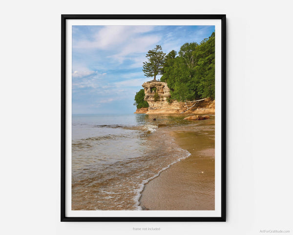 Chapel Rock, Pictured Rocks Michigan Fine Art Photography Print