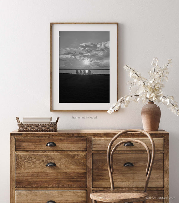 Harbour Town Golf Links, Hilton Head Island Black And White Fine Art Photography Print, In Sea Pines