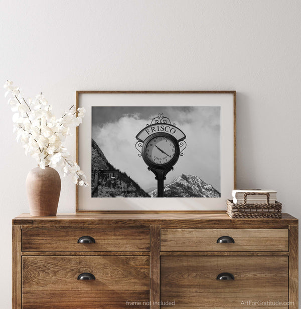 Frisco Clock on Main Street