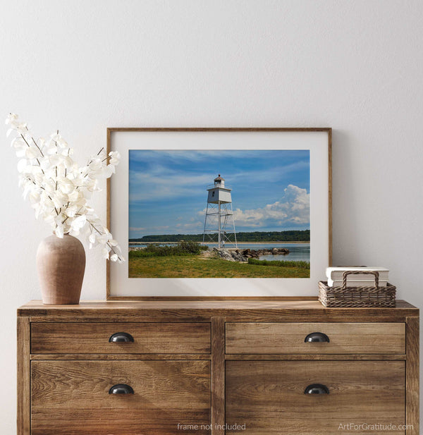 Grand Marais Lighthouse, Grand Marais Michigan Fine Art Photography Print