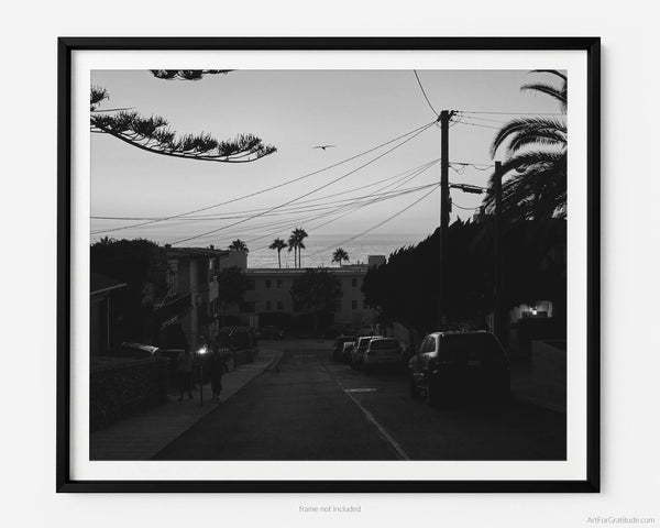 Coast Boulevard & Eads Avenue at Sunset