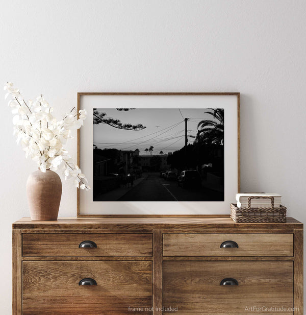 Coast Boulevard & Eads Avenue at Sunset