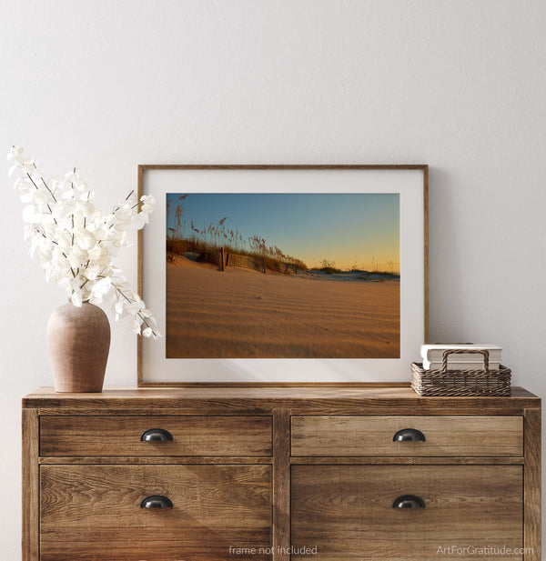 Palmetto Dunes Beach At Sunrise, Hilton Head Island Fine Art Photography Print
