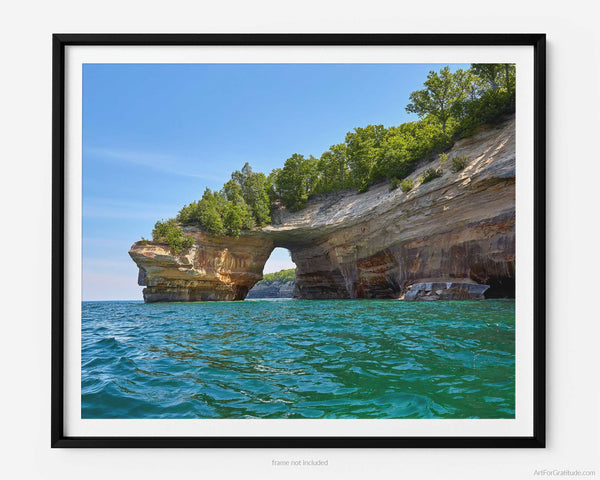 Lover's Leap, Pictured Rocks Michigan Fine Art Photography Print