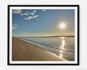 A picture of South Beach At Sunset, A Hilton Head Island Fine Art Photography Print. Perfect for wall art.