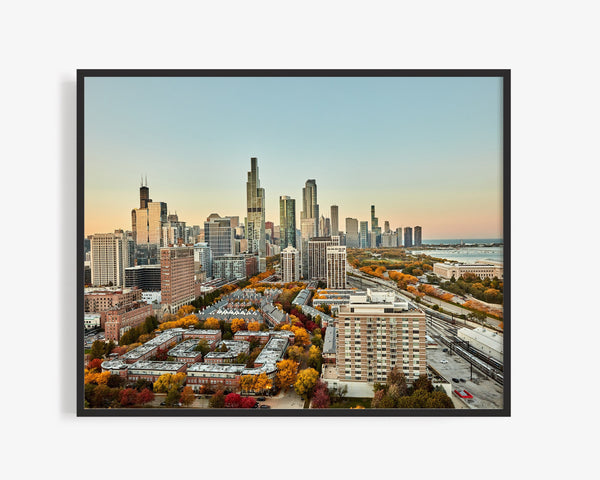 South Loop Neighborhood, Chicago Illinois Fine Art Photography Print