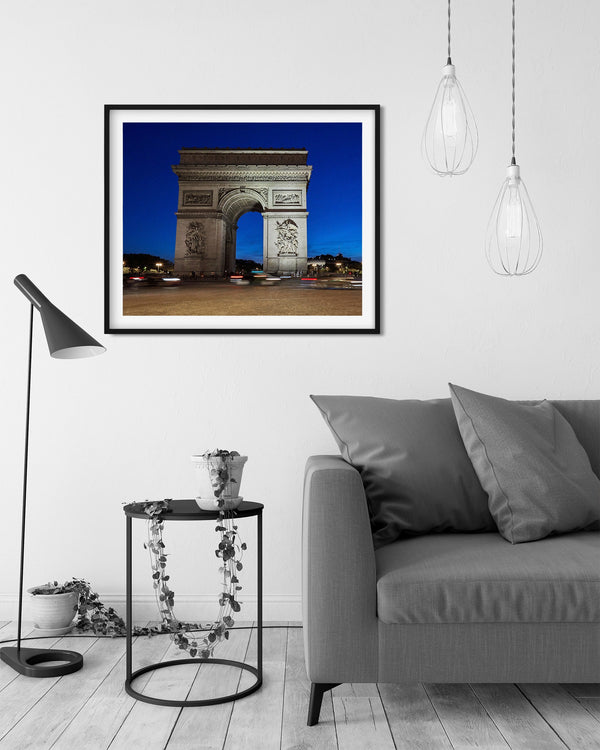 Arc de Triomphe, Paris France Photography Print