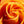 Load image into Gallery viewer, Orange Rose, Flower Fine Art Canvas Print
