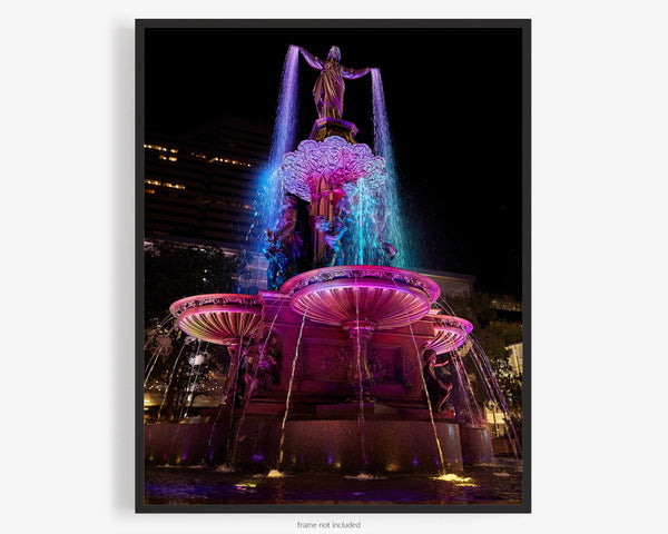 Fountain Square, Cincinnati Ohio Fine Art Photography Print