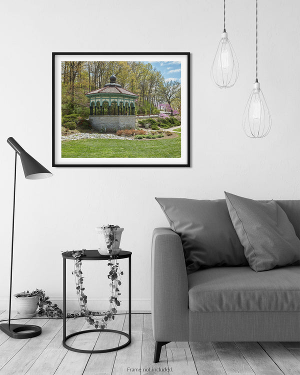 Spring House Gazebo At Eden Park, Cincinnati Ohio Fine Art Photography Print