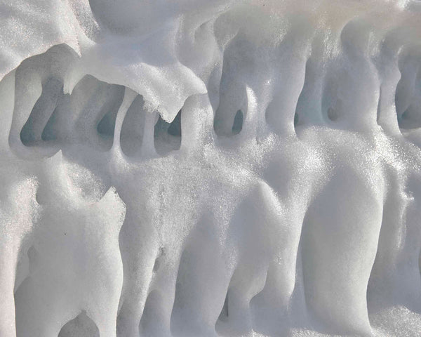Frozen Ice On Lake Michigan, St. Joseph Michigan Fine Art Photography Print