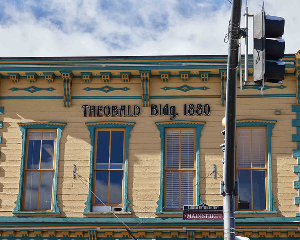 Theobald Building On Main, Breckenridge Colorado Fine Art Photography Print