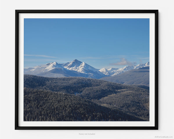 Mount Of The Holy Cross, Vail Colorado Fine Art Photography Print