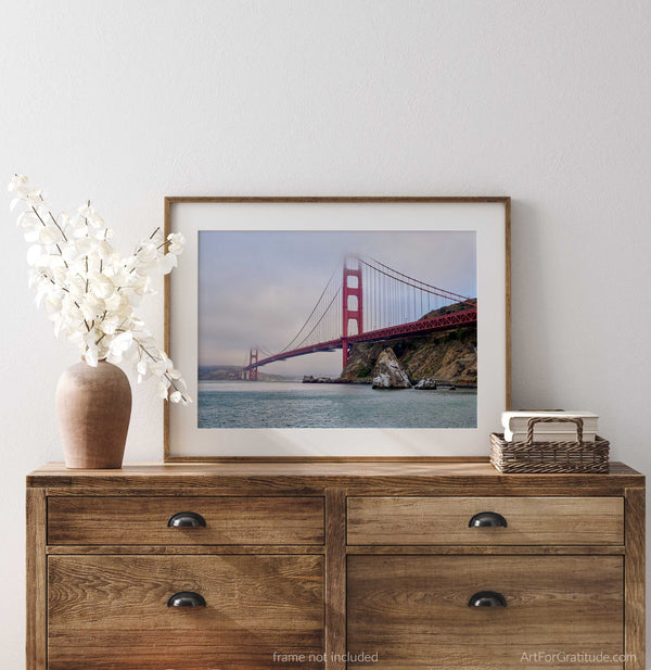 Golden Gate Bridge, San Francisco California Fine Art Photography Print