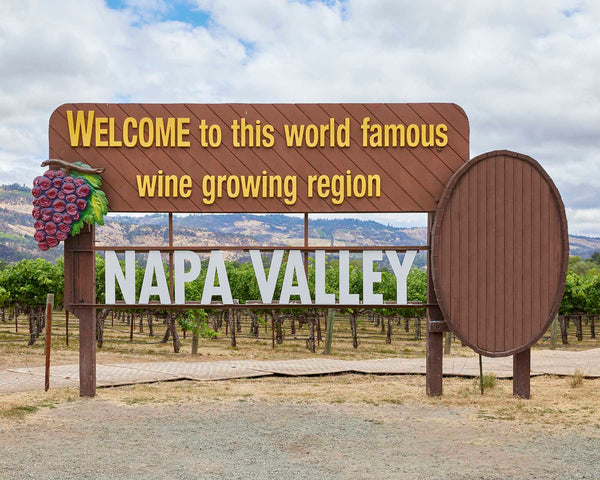 Napa Valley Sign, Napa Valley Fine Art Photography Print