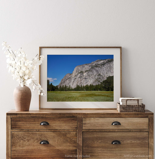 El Capitan Over Cook's Meadow, Yosemite Fine Art Photography Print
