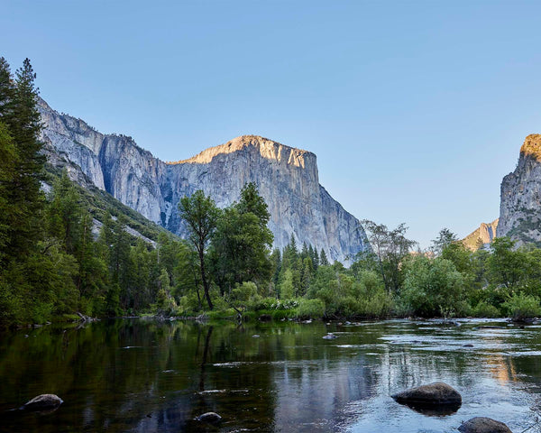 El Capitan Over Merced River, Yosemite Fine Art Photography Print