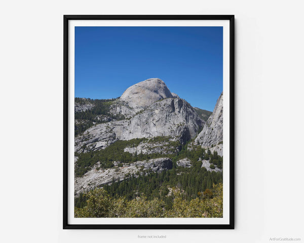 Half Dome from Nevada Fall, Yosemite Fine Art Photography Print