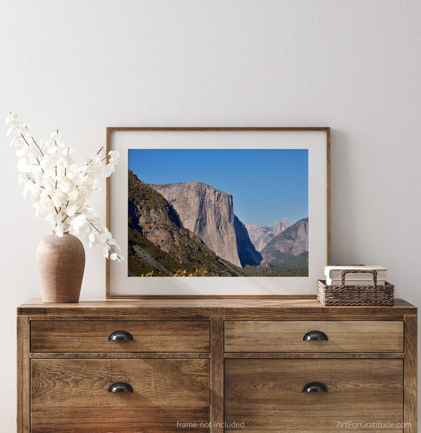 El Capitan from Inspiration/Artist Point, Yosemite Fine Art Photography Print