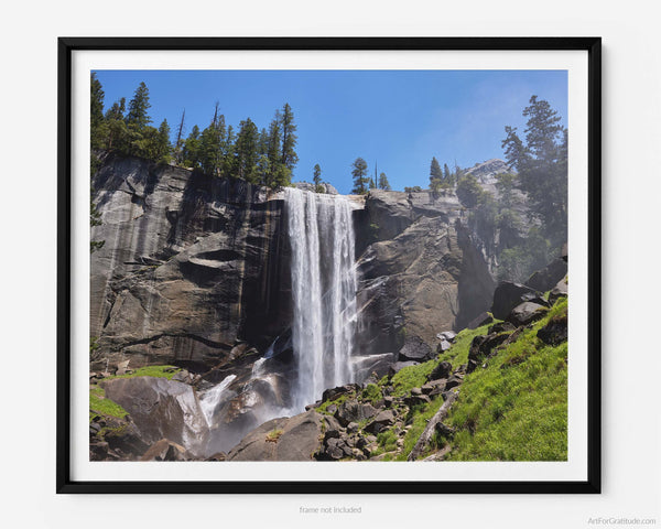 Vernal Falls On The Mist Trail, Yosemite Fine Art Photography Print