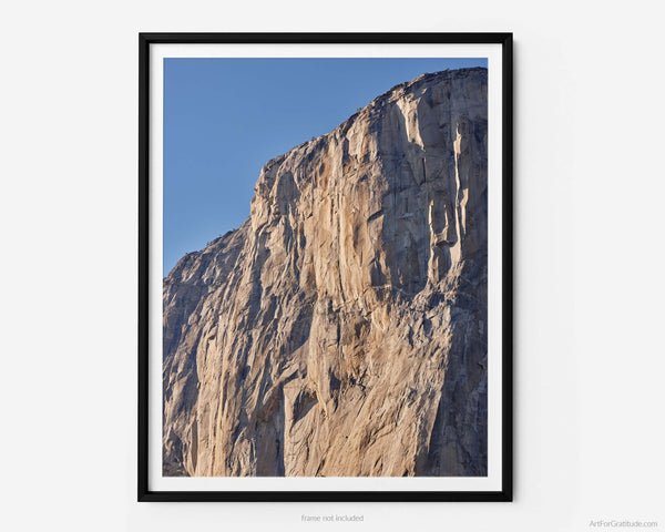 El Capitan At Sunset, Yosemite Fine Art Photography Print