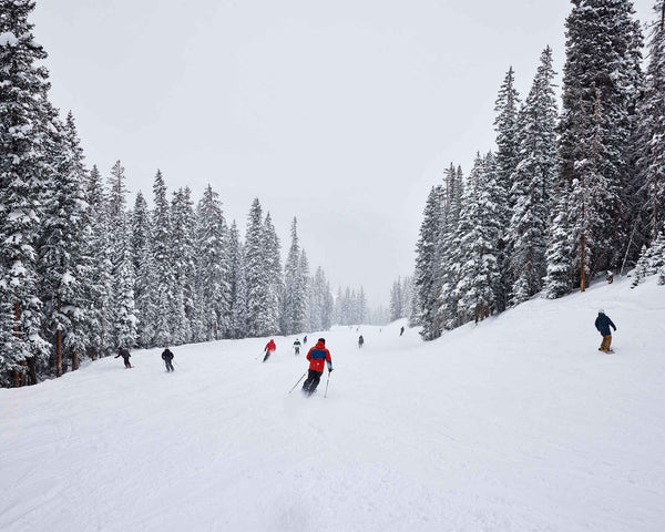 Flapjack Trail At Vail Ski Resort, Vail Colorado Fine Art Photography Print