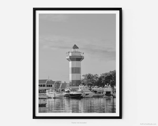 Harbor Town Lighthouse, Hilton Head Island Fine Art Photography Print