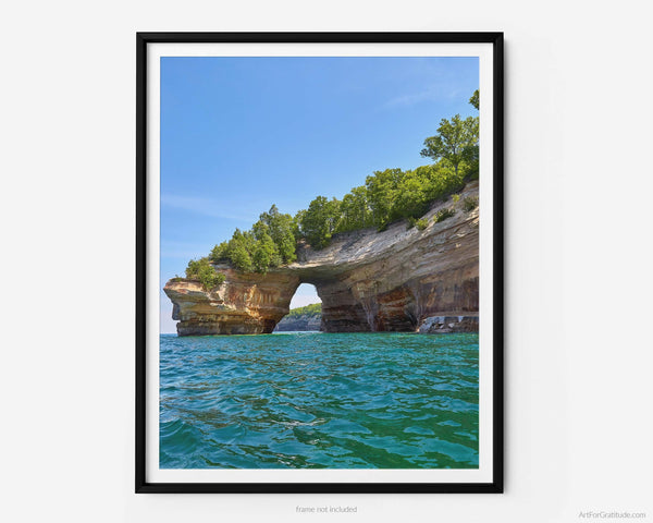 Lover's Leap, Pictured Rocks Michigan Fine Art Photography Print